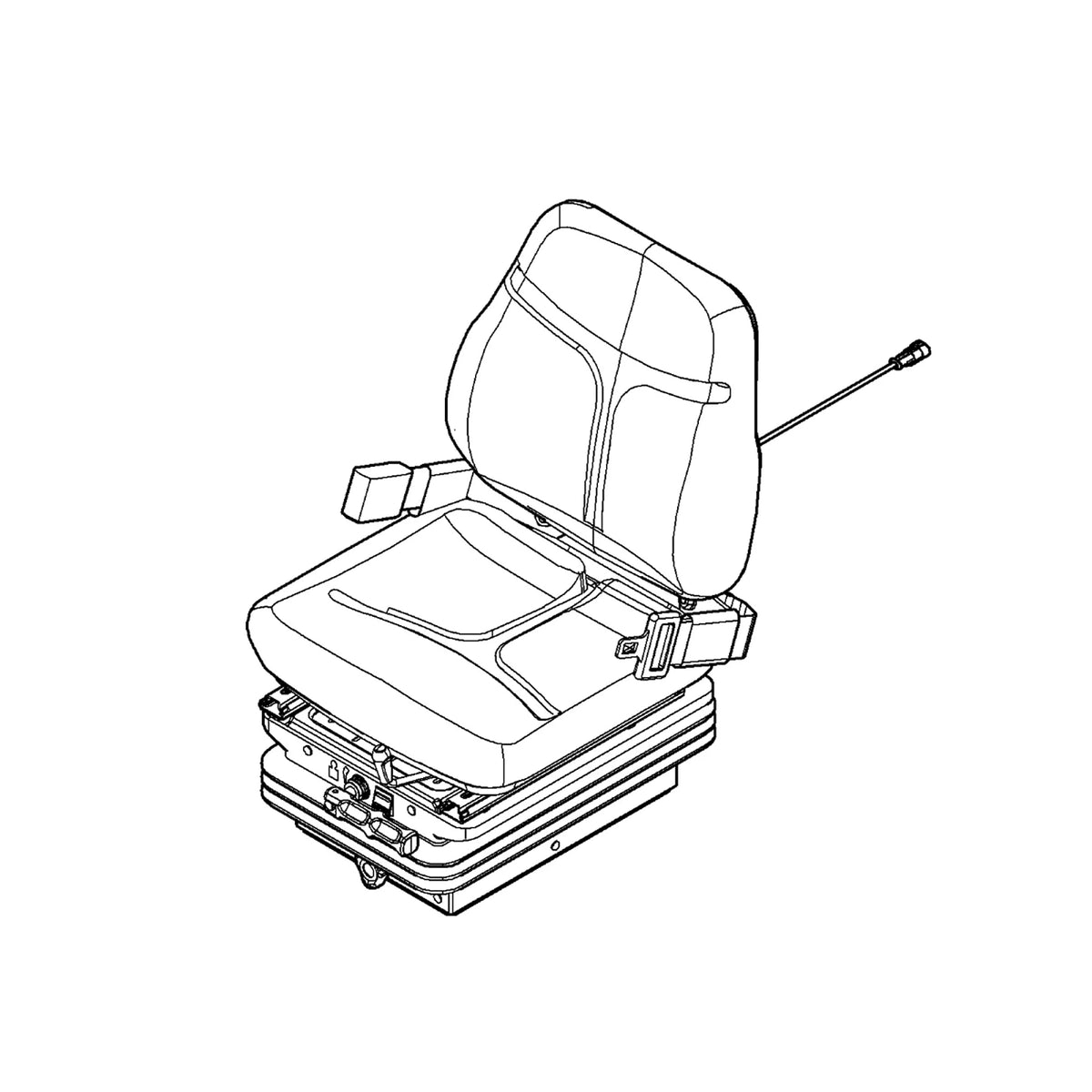 ER497396: Fits John Deere ER497396 Seat Assembly – Genuine OEM