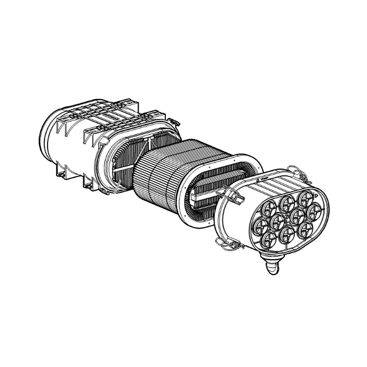 ER524361: Fits John Deere ER524361 Air Cleaner Assembly – Genuine OEM