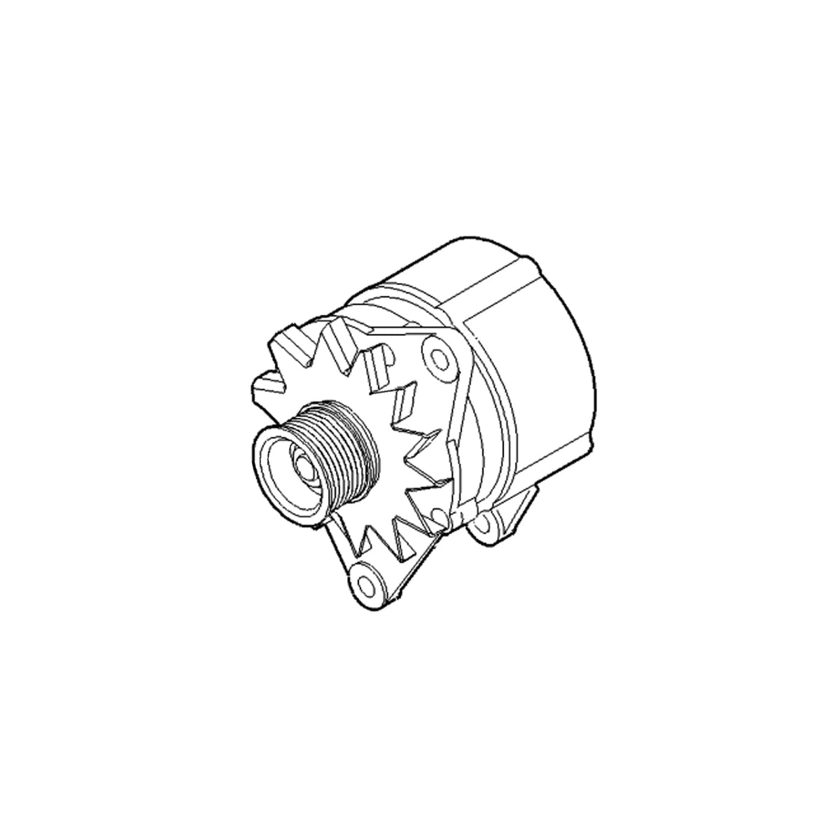 ER5801453377: Fits John Deere ER5801453377 Alternator – Genuine OEM
