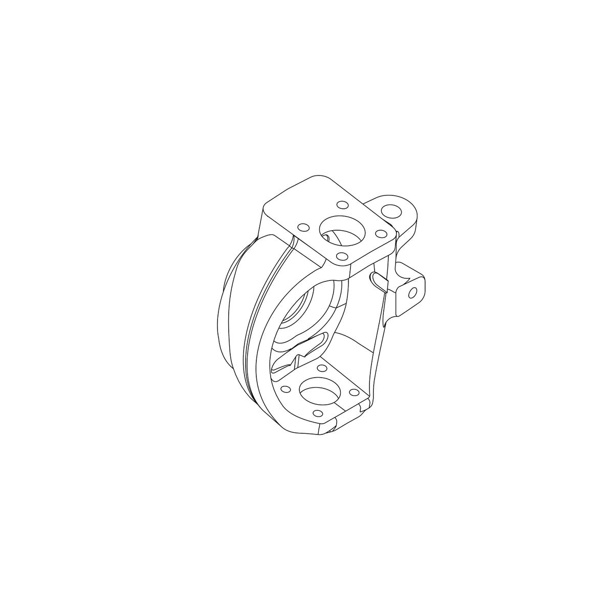 ER635311: Fits John Deere ER635311 LH Swivel Housing – Genuine OEM
