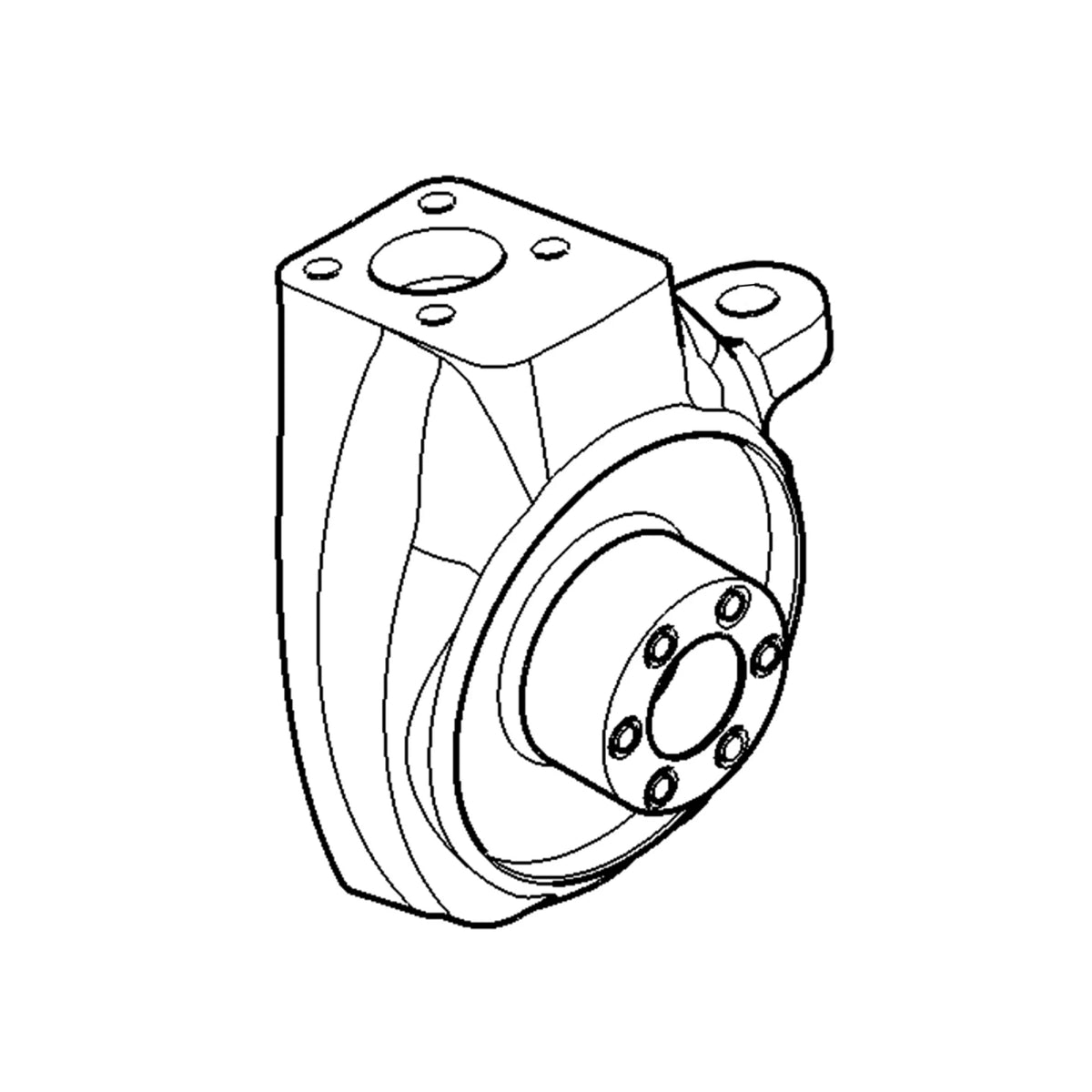 ER635312: Fits John Deere ER635312 Swivel Housing – Genuine OEM