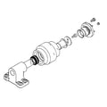 FF102433: Fits John Deere FF102433 Upper Track Carrier Roller – Genuine OEM