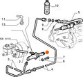 Fits Alfa Romeo 164 Clutch Slave Cylinder, OEM Part # 60518185