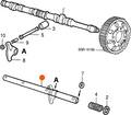 Fits Alfa Romeo RZ SZ 155 164 166 GTV Spider 166 Camshaft, OEM Part # 60590830