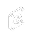 H113626: John Deere H113626 4-Hole Flanged Bearing Housing