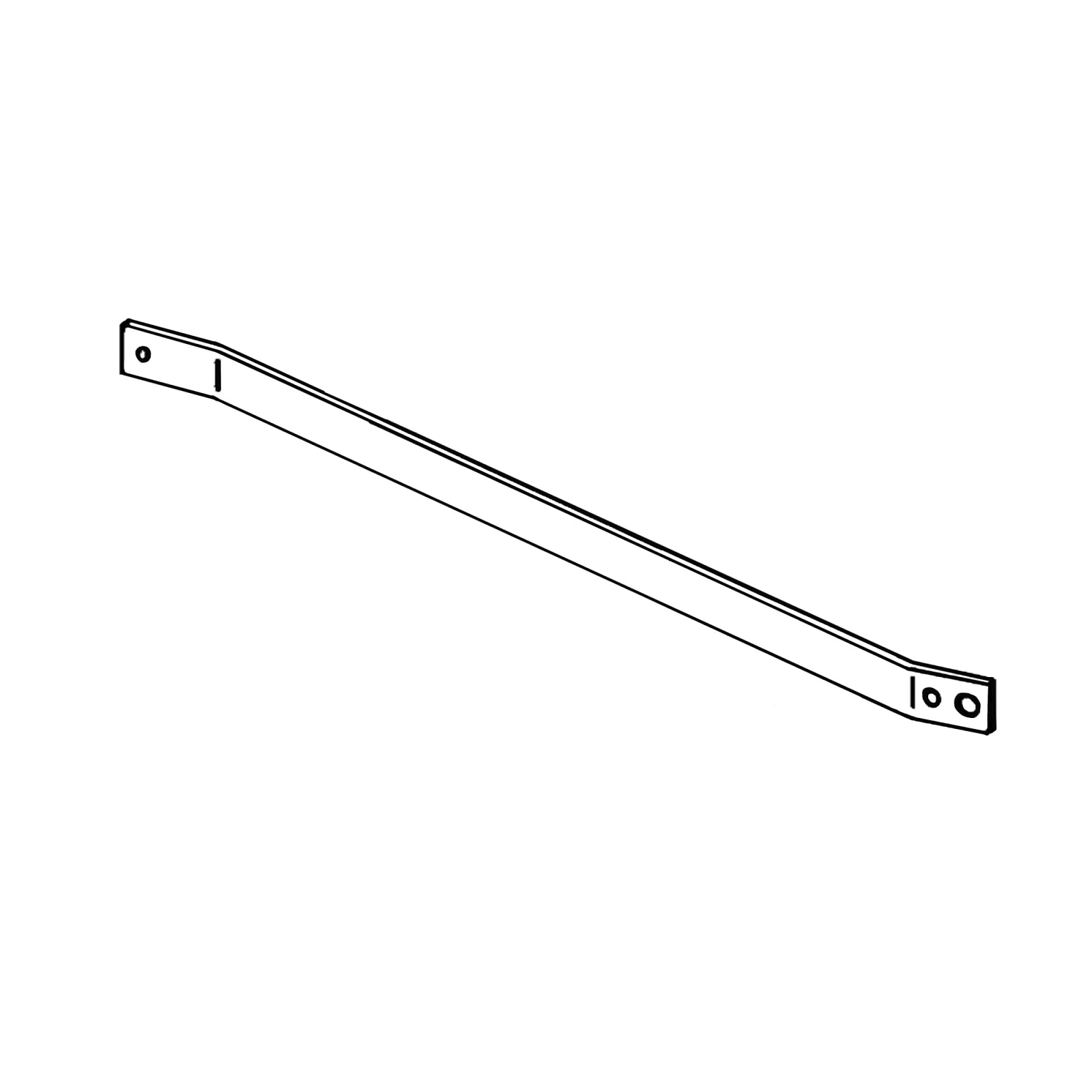 H126336: H126336: Right Side Straw Chopper Deck Brace