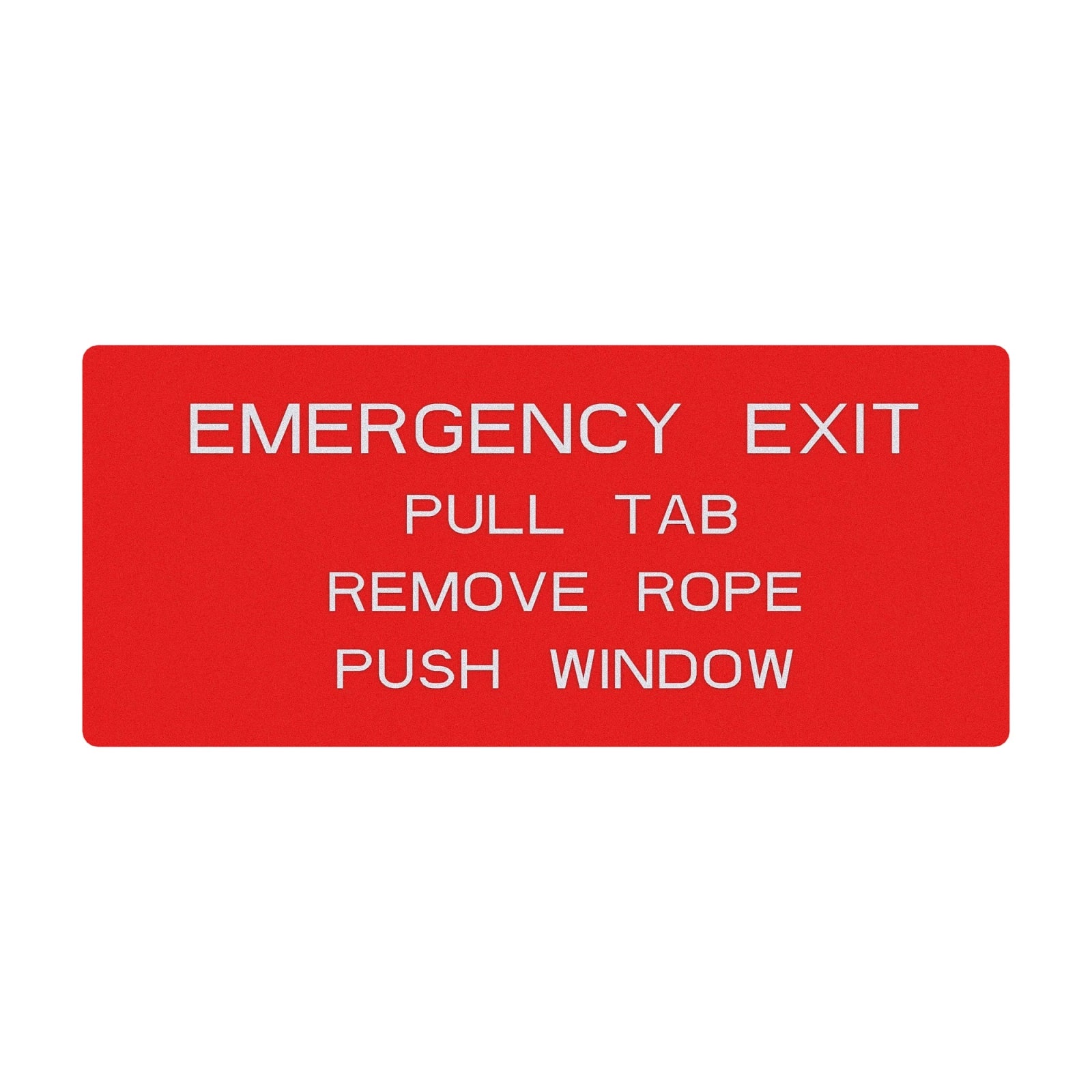 H134535: Fits John Deere H134535 Exit Label – Genuine OEM