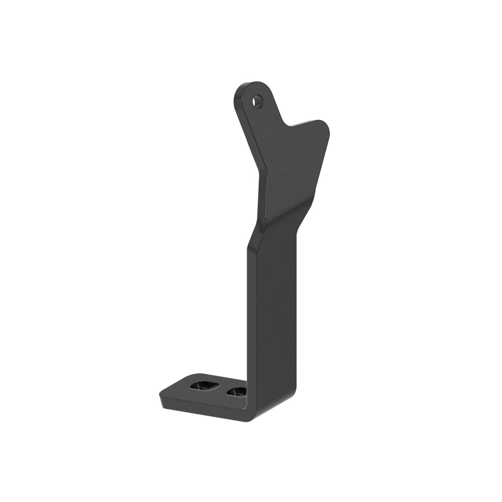 H141000: John Deere H141000 Straw Spreader Shield Bracket, Left Side