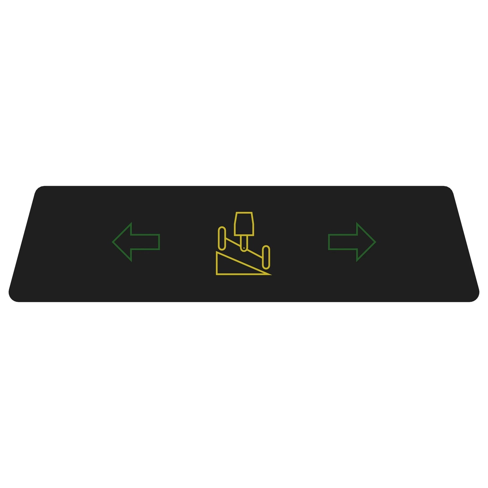 H146392: Fits John Deere H146392 Panel Indicator Sign – Genuine OEM
