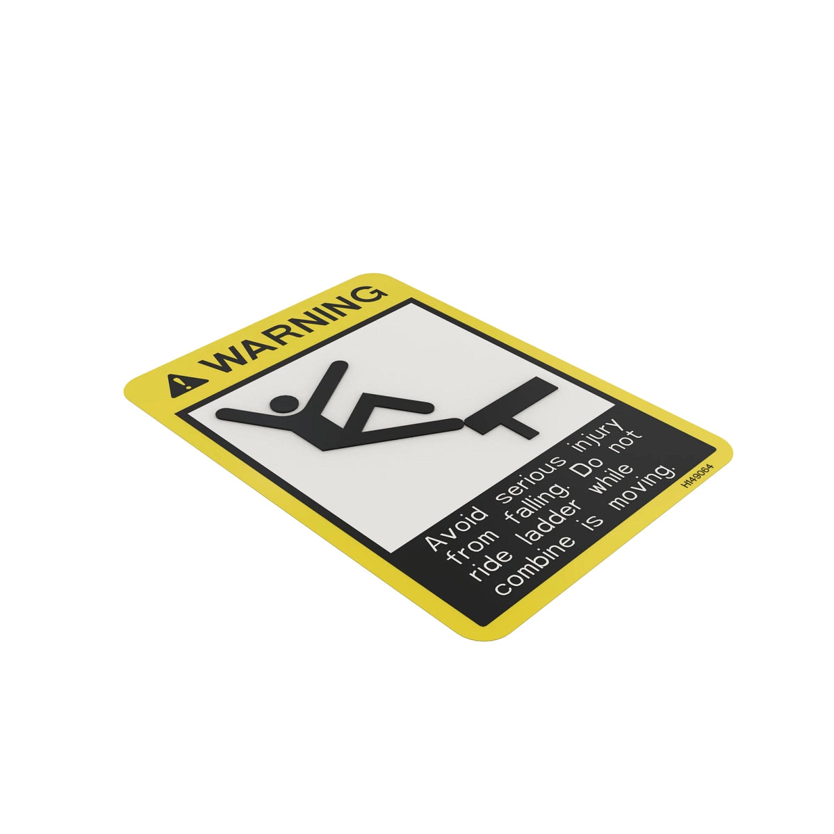 H149064: Fits John Deere H149064 Label, Warning, Ladder – Genuine OEM