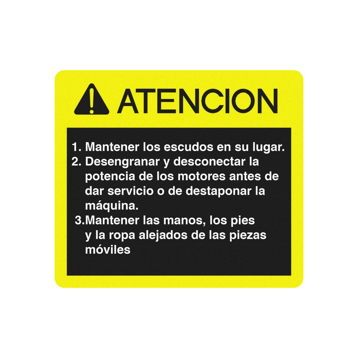 H156231: Fits John Deere H156231 Caution Decal, Spanish – Genuine OEM
