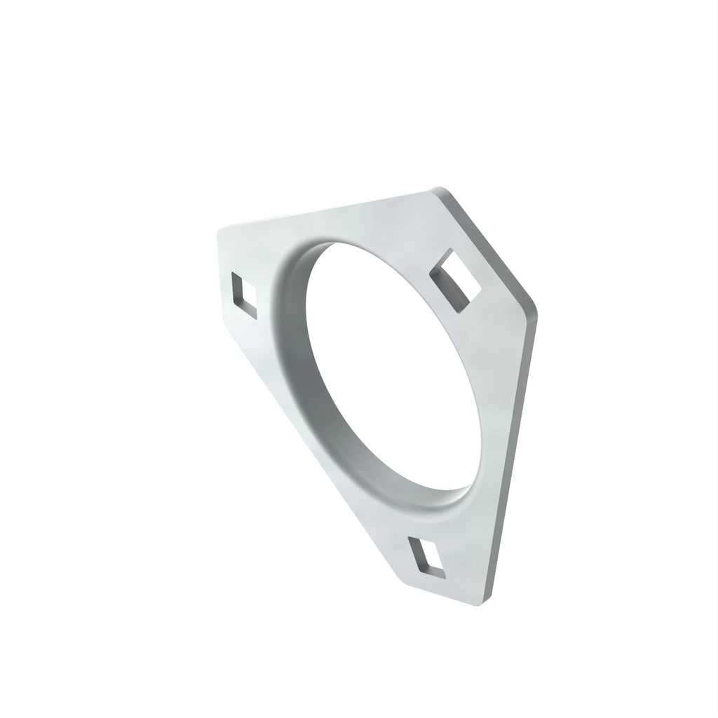 H161529: John Deere H161529 3-Hole Flanged Bearing Housing