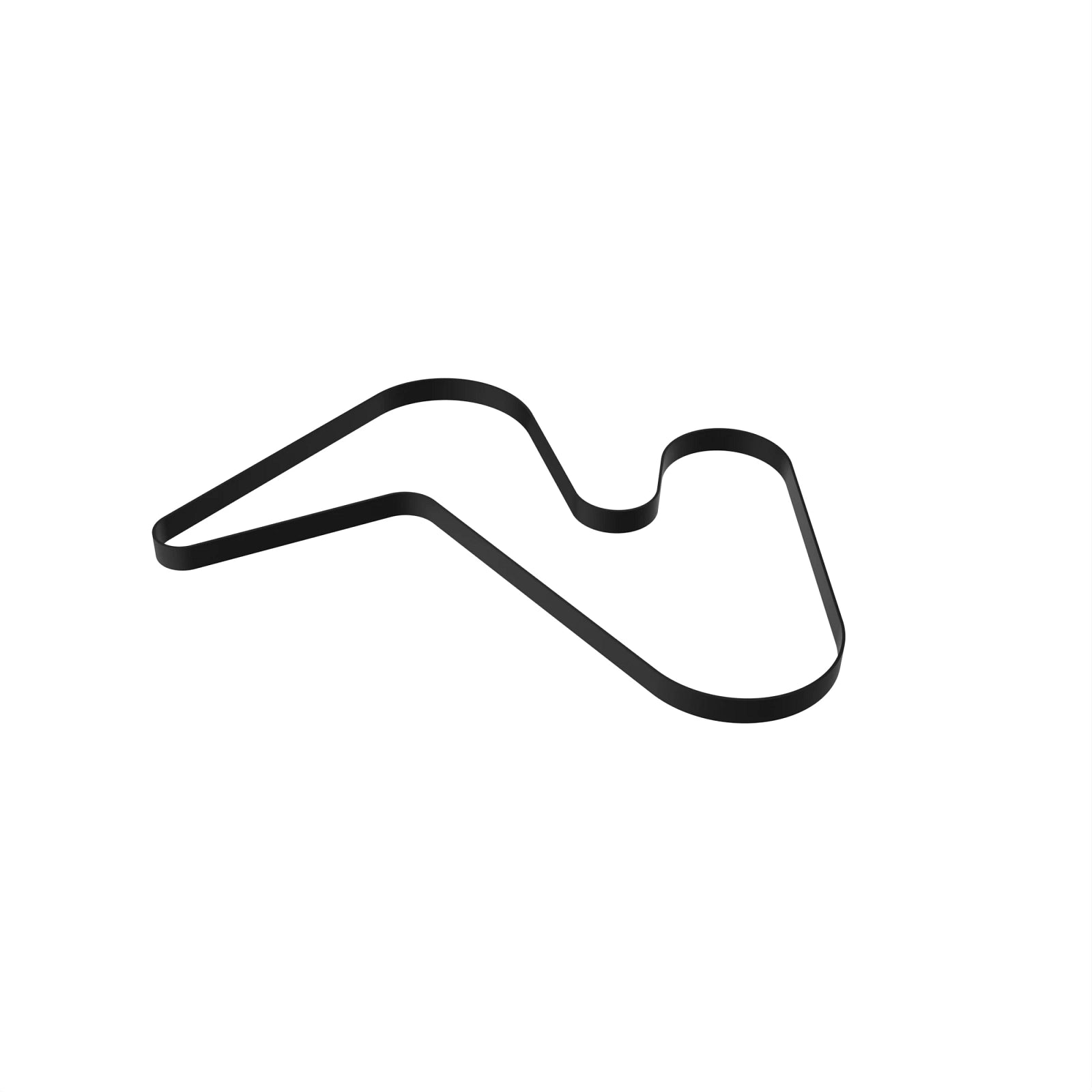 H163515: John Deere H163515 Engine Auxiliary Drive V-Belt, Effective Length 2210 mm (87 inch)