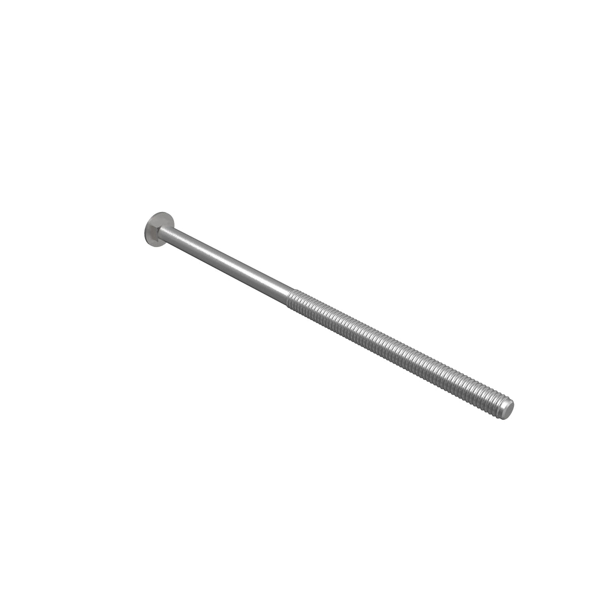 H163787: H163787: Round Head Square Neck Bolt, M12 X 290