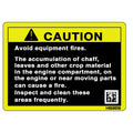 H169516: Fits John Deere H169516 Safety Sign, Caution – Genuine OEM