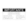 H174357: Fits John Deere H174357 Axle Stop Label – Genuine OEM