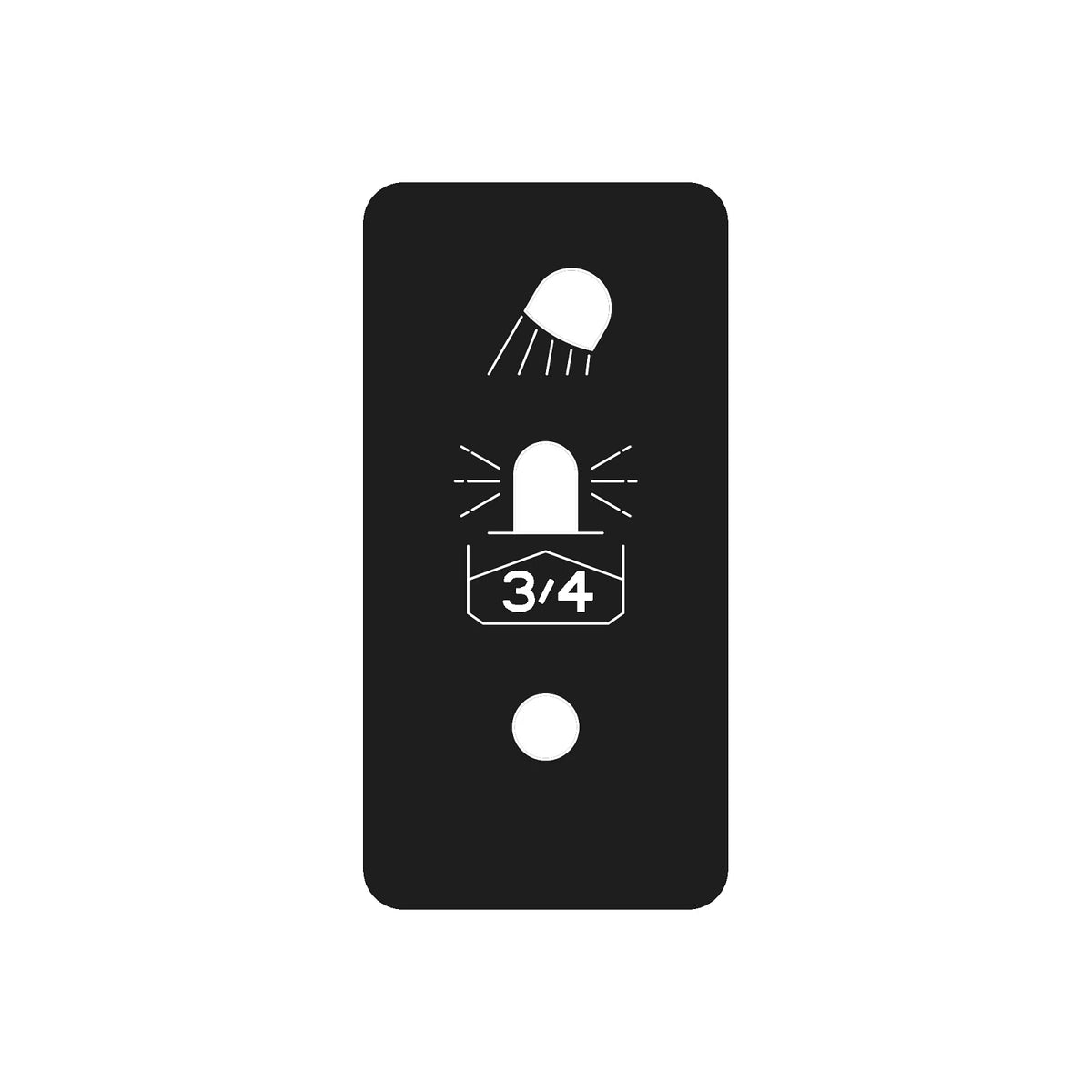 H174517: Fits John Deere H174517 Rocker Filed/ Auto beacon Label – Genuine OEM