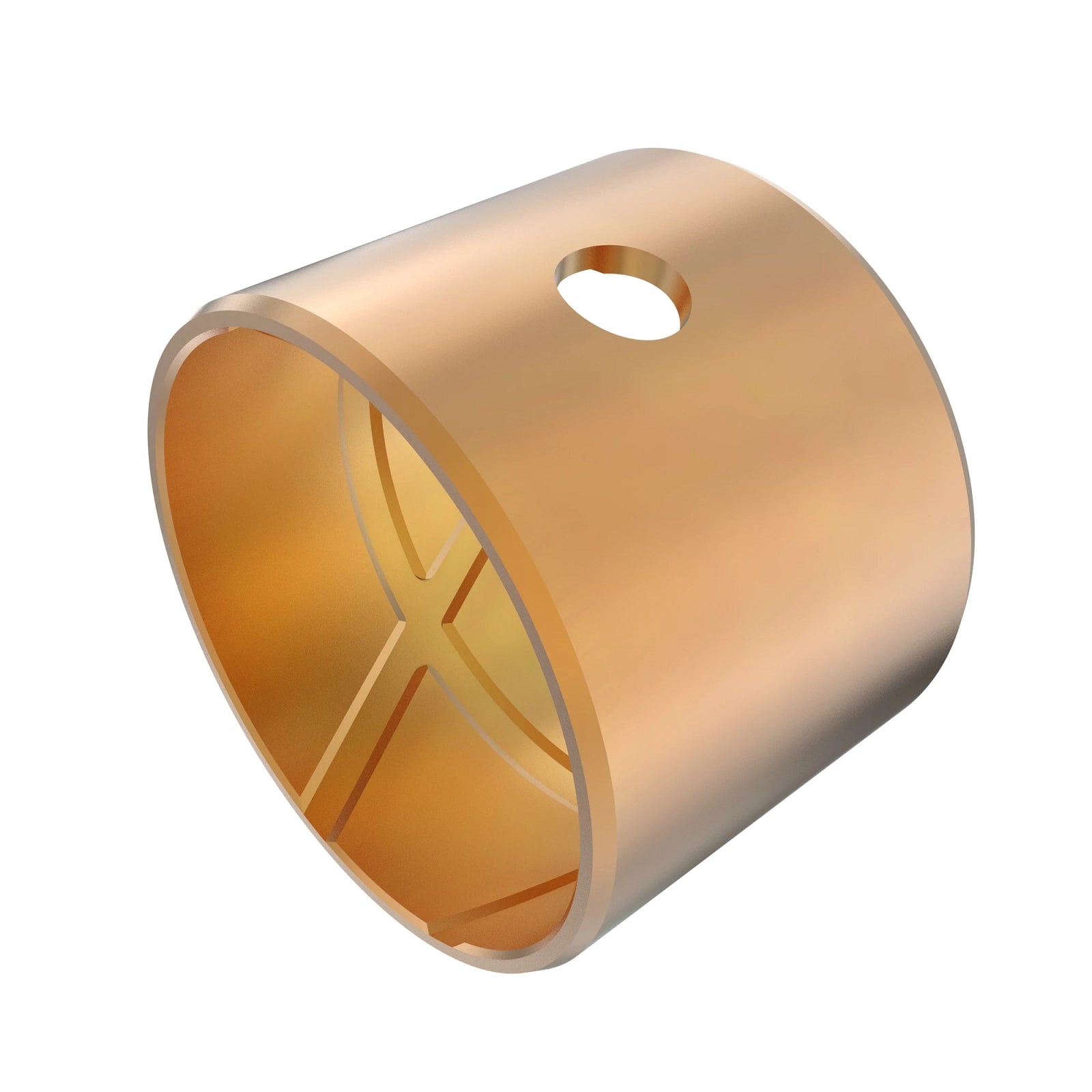 H201736: John Deere H201736 Cylindrical Alloy Bushing with Hole