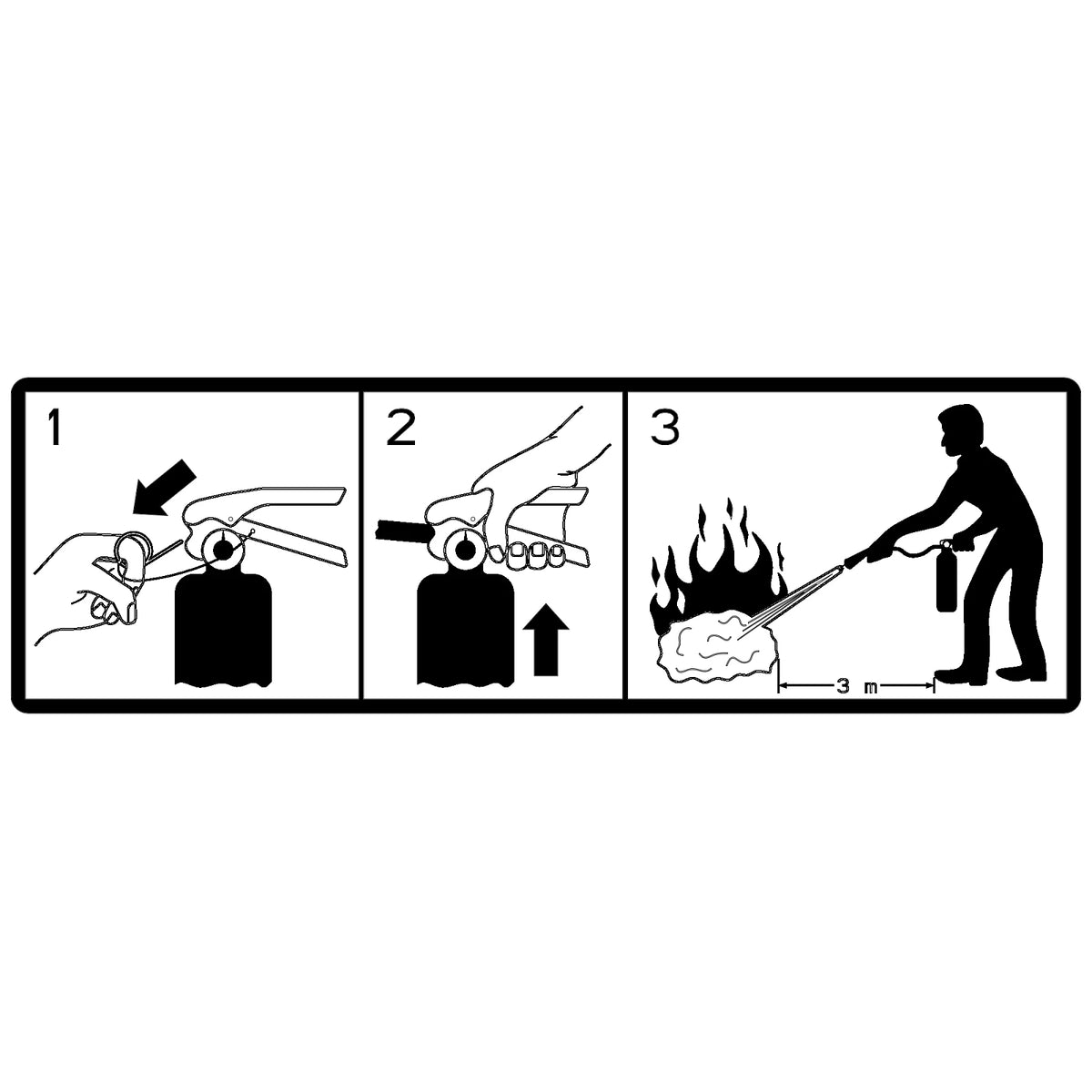 H204596: H204596: Fire Extinguisher Label