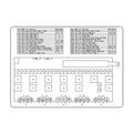 H219840: H219840: Schematic Relay Panel Label
