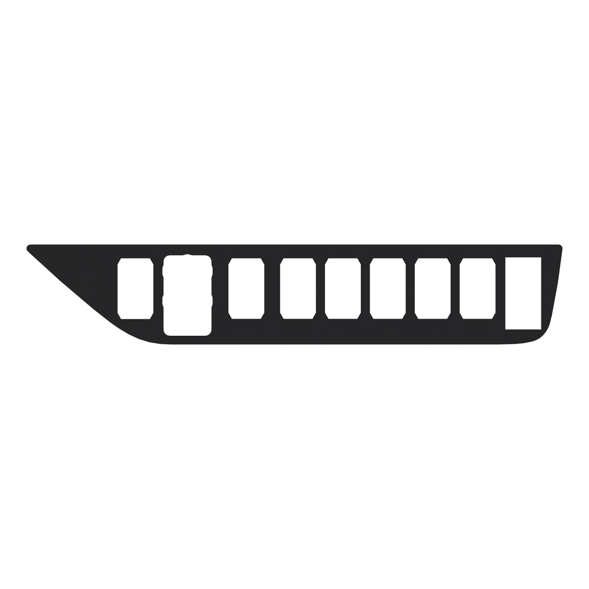 H223505: Fits John Deere H223505 Graphics Panel – Genuine OEM