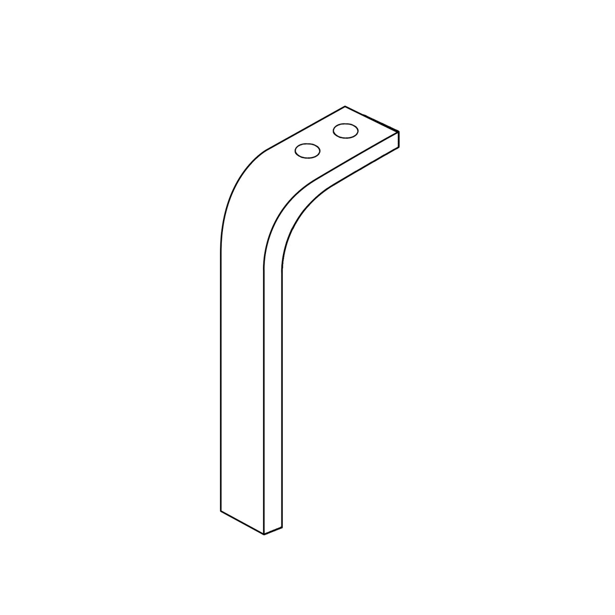 H76933: John Deere H76933 Straw Spreader Blade