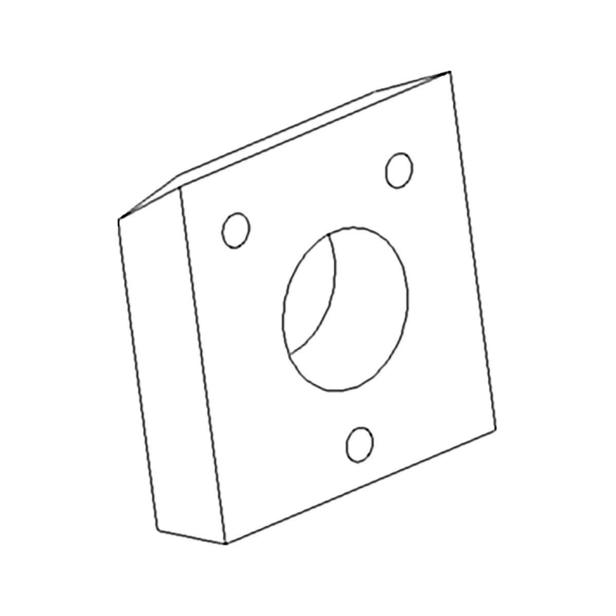 H84838: Fits John Deere H84838 Auger Wood Blocks – Genuine OEM
