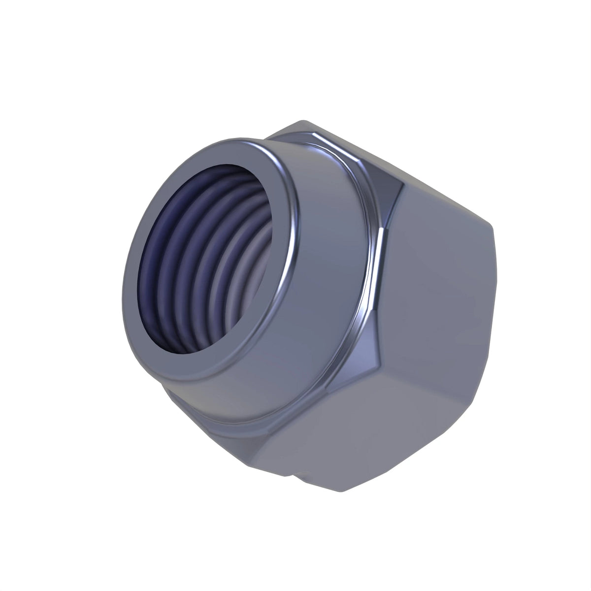 H95174: Fits John Deere H95174 Hexagonal Prevailing Torque Nut, 3/8" – Genuine OEM