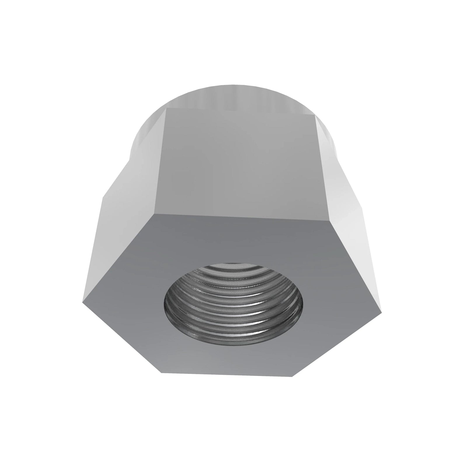H99923: Fits John Deere H99923 Hexagonal Lock Nut, 3/8" – Genuine OEM