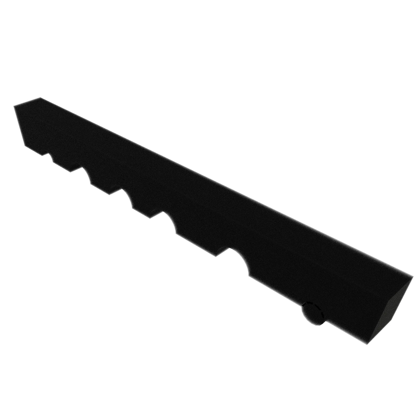 HXE105433: Fits John Deere HXE105433 Moss Rubber Guard – Genuine OEM
