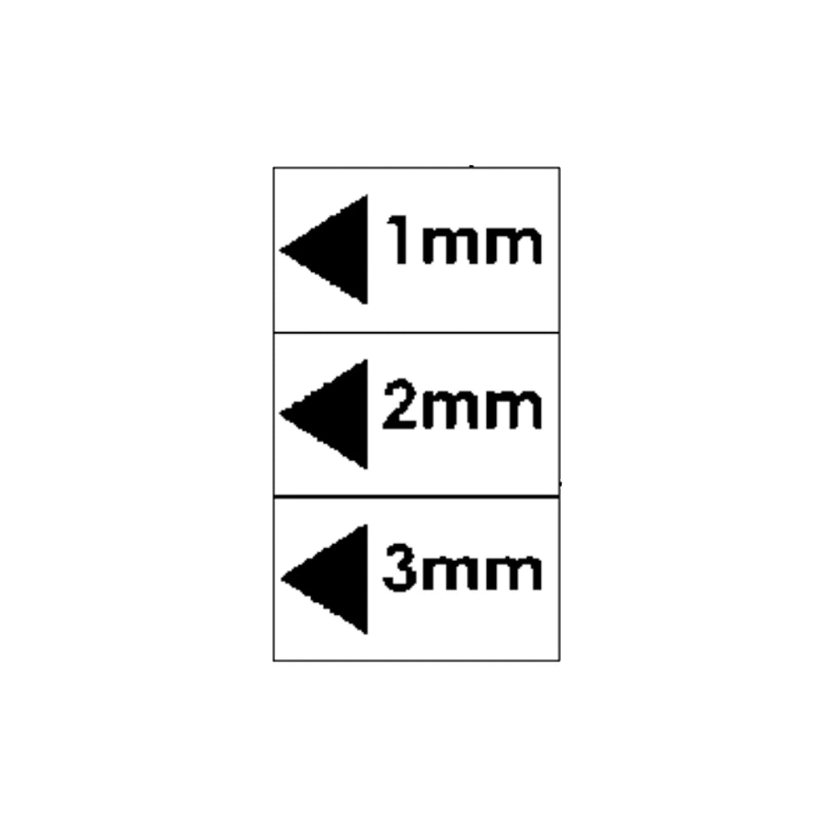 HXE139831: Fits John Deere HXE139831 Roll Gap Pointers Label – Genuine OEM