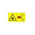 HXE150395: Fits John Deere HXE150395 Warning Label – Genuine OEM