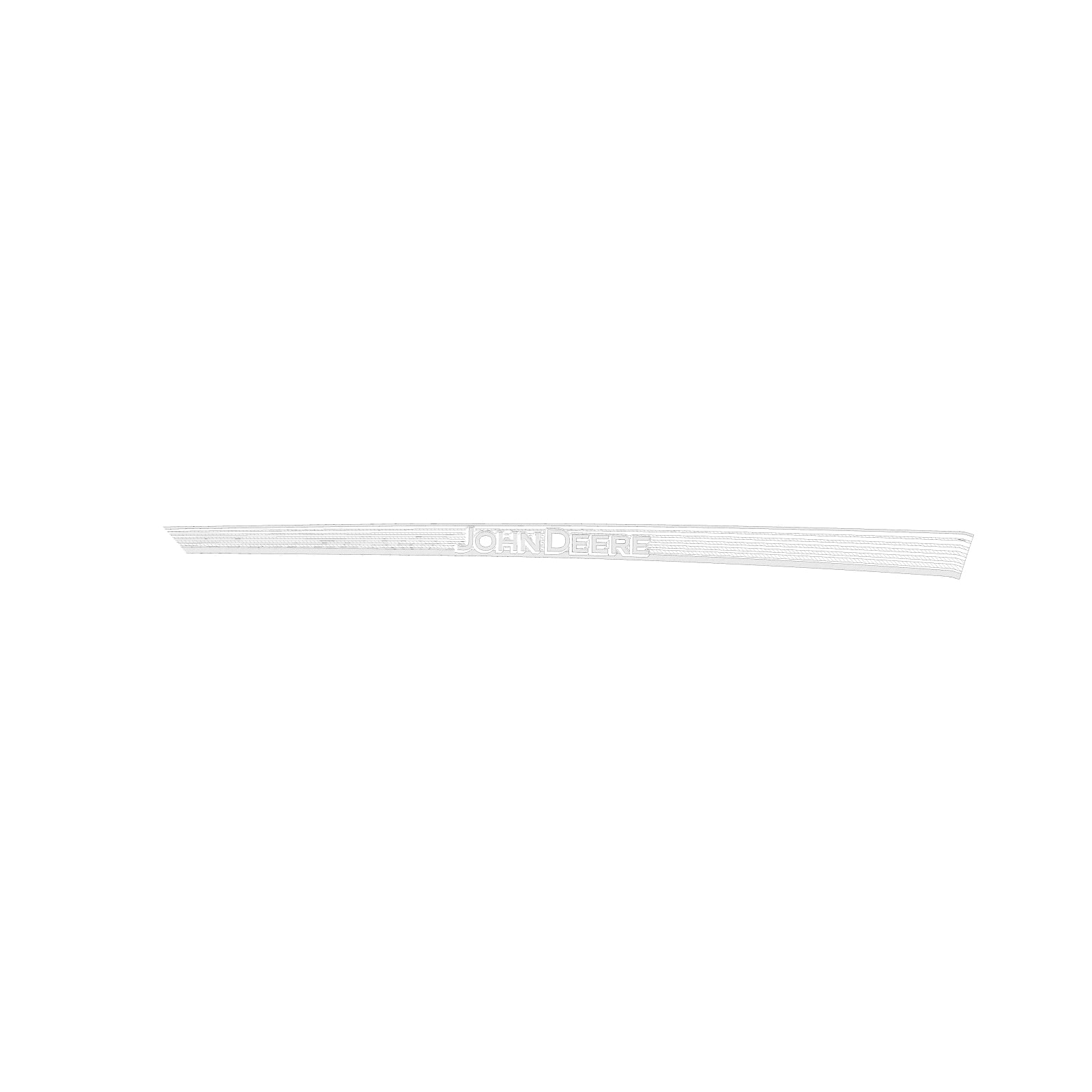 HXE157389: Fits John Deere HXE157389 Label, Right Side – Genuine OEM
