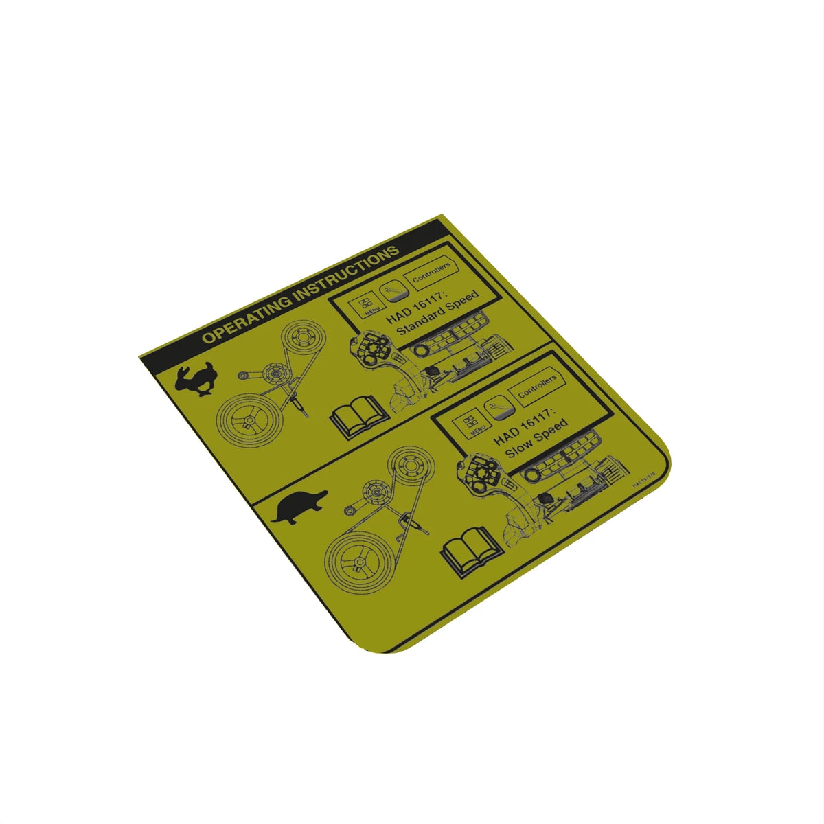 HXE197370: Fits John Deere HXE197370 Label – Genuine OEM