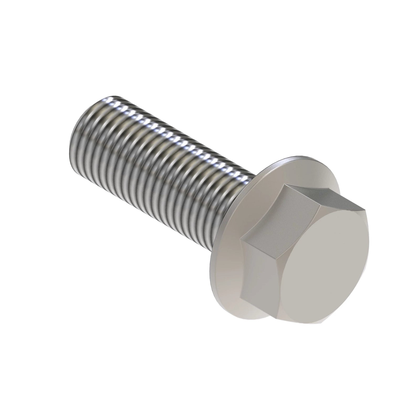 HXE23802: HXE23802: Hexagonal Head Flanged Screw, M6 X 20