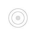 HXE53612: Fits John Deere HXE53612 Disc Orifice – Genuine OEM