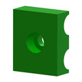 HXE58313: Fits John Deere HXE58313 2-Diameter Block Clamp – Genuine OEM