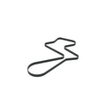 HXE61507: Fits John Deere HXE61507 Front Engine Drive V-Belt, Effective Length 2582 mm (101 inch) – Genuine OEM
