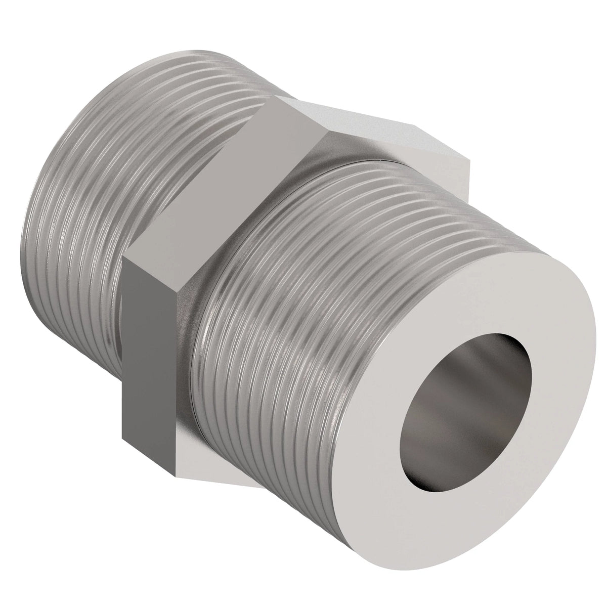 HXE65129: Fits John Deere HXE65129 External Threaded Nipple Fitting – Genuine OEM