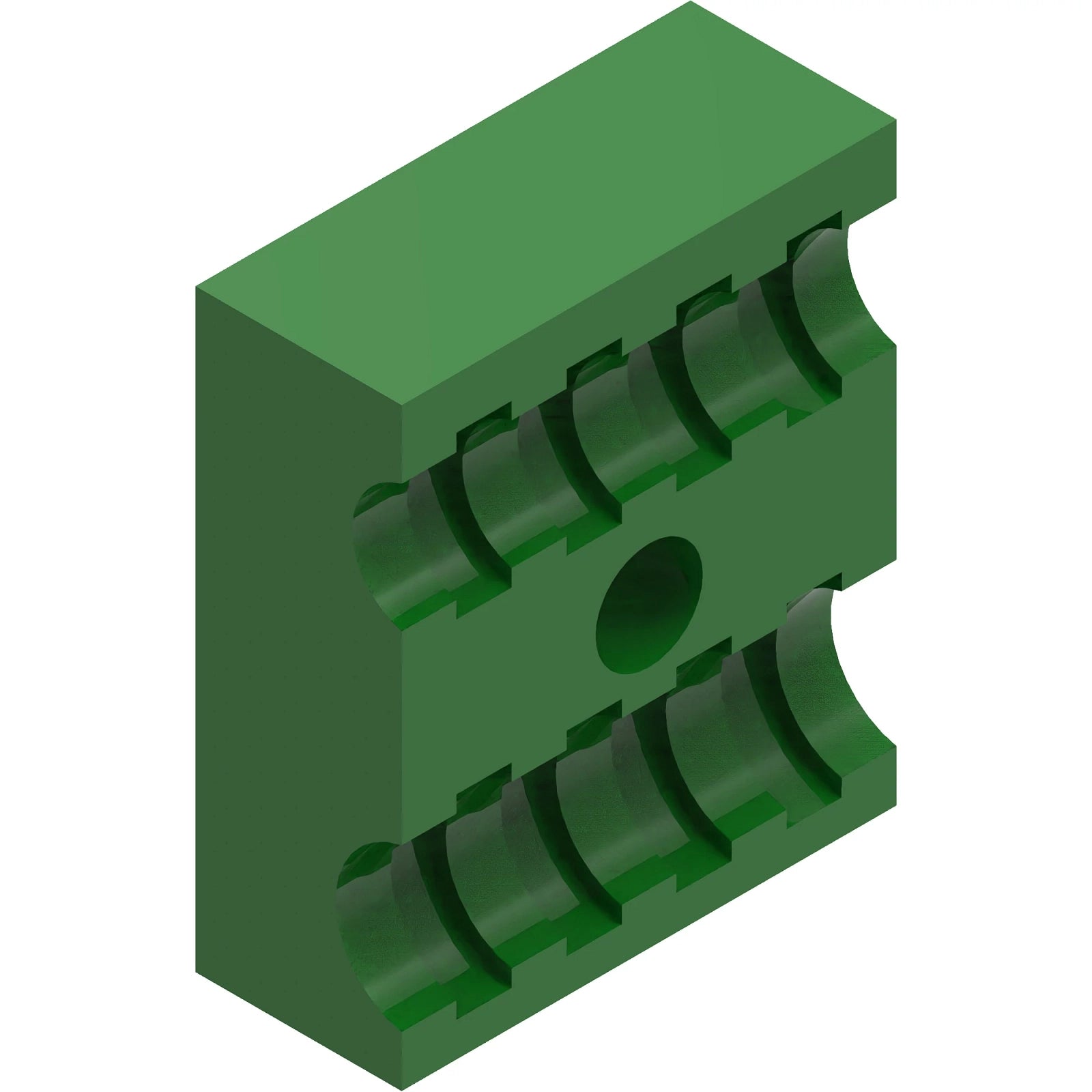HXE71750: Fits John Deere HXE71750 2-Diameter Block Clamp – Genuine OEM
