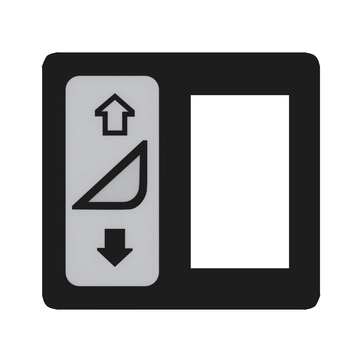 HXE72516: Fits John Deere HXE72516 Header Raise, Lower Switch Label – Genuine OEM