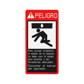 HXE91026: Fits John Deere HXE91026 Safety Sign, Unsafe Loading Area, Spanish – Genuine OEM