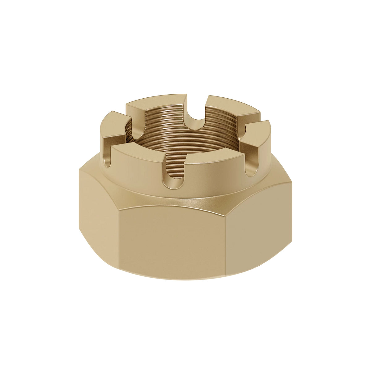 J13155: Fits John Deere J13155 Hexagonal Slotted Nut, 3/4" – Genuine OEM