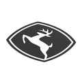 JD5756: Fits John Deere JD5756 Leaping Deer™ Trademark Label – Genuine OEM