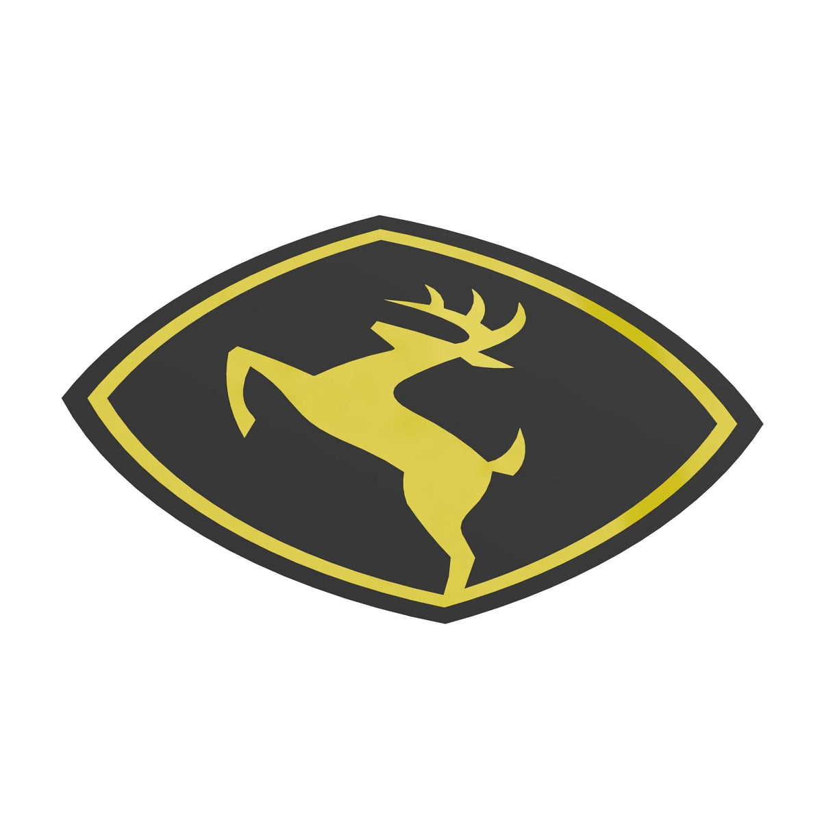 JD5832: Fits John Deere JD5832 Leaping Deer design Label – Genuine OEM