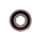 John Deere JD7126 Hex Bore Cylindrical Ball Bearing — image 7