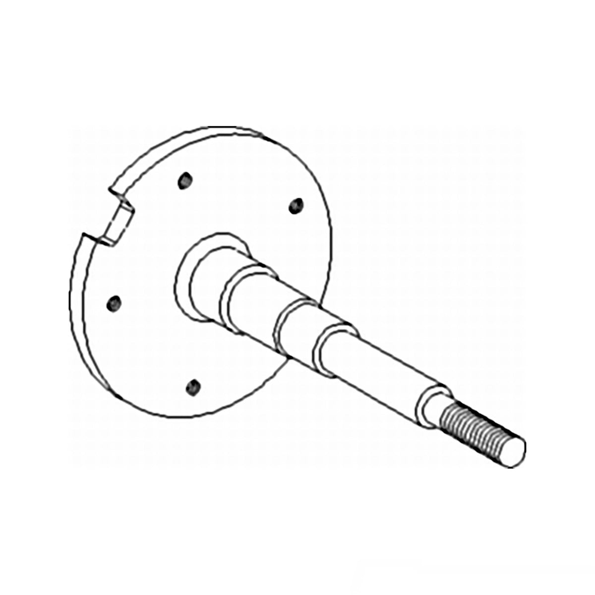 JXH129681: Fits John Deere JXH129681 Feeder House Upper Shaft, Right Side – Genuine OEM