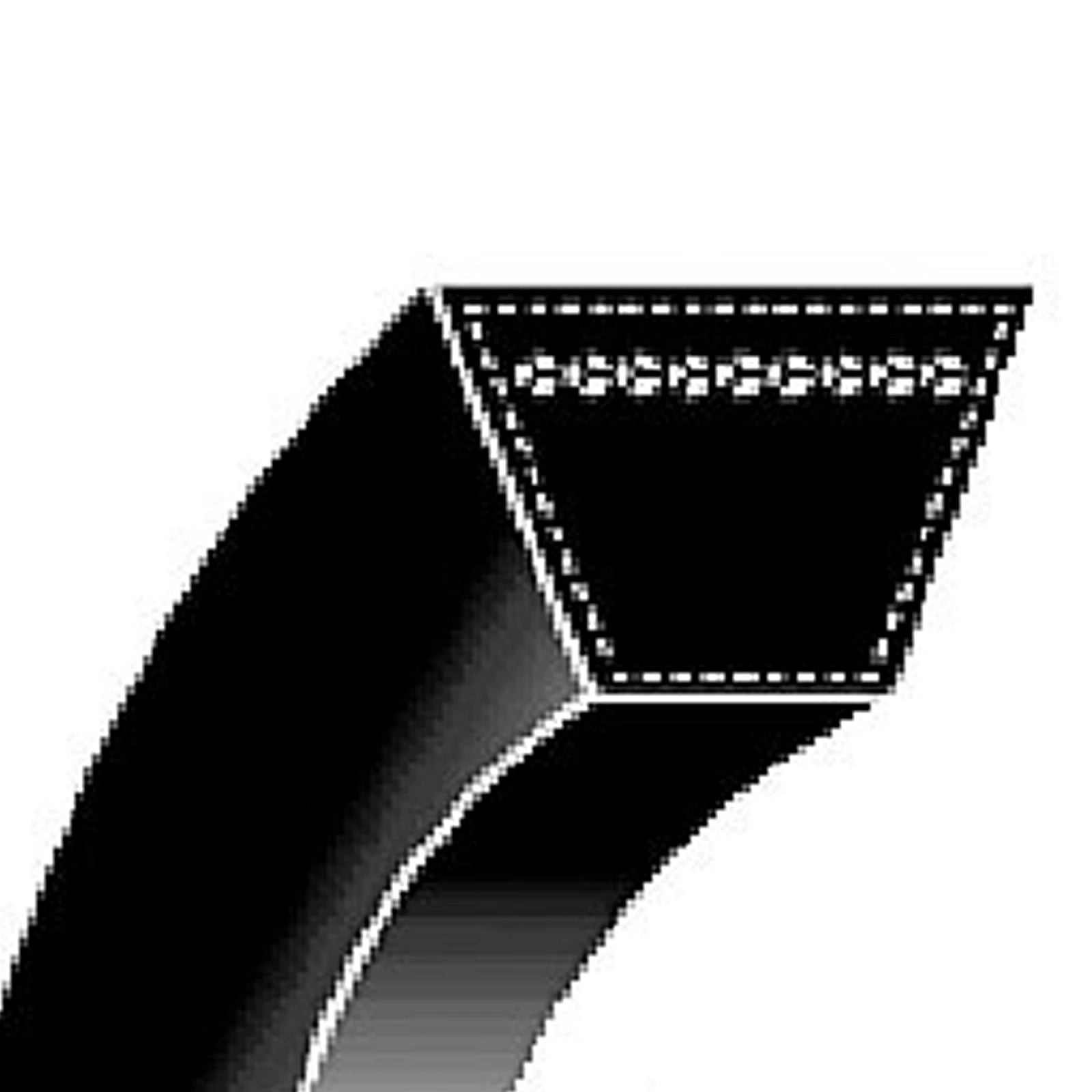 JXH177589: Fits John Deere JXH177589 Rotary Screen Drive V-Belt, Effective Length 1467 mm (58 inch) – Genuine OEM