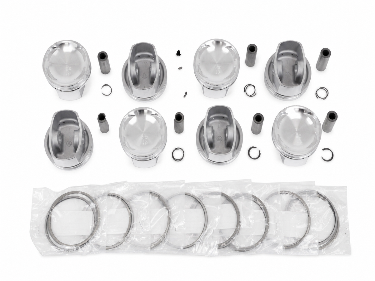 Ferrari Piston Assy Complete Set (Red Code) — Marparts Ferrari Certified Remanufactured 126580/R/A/K