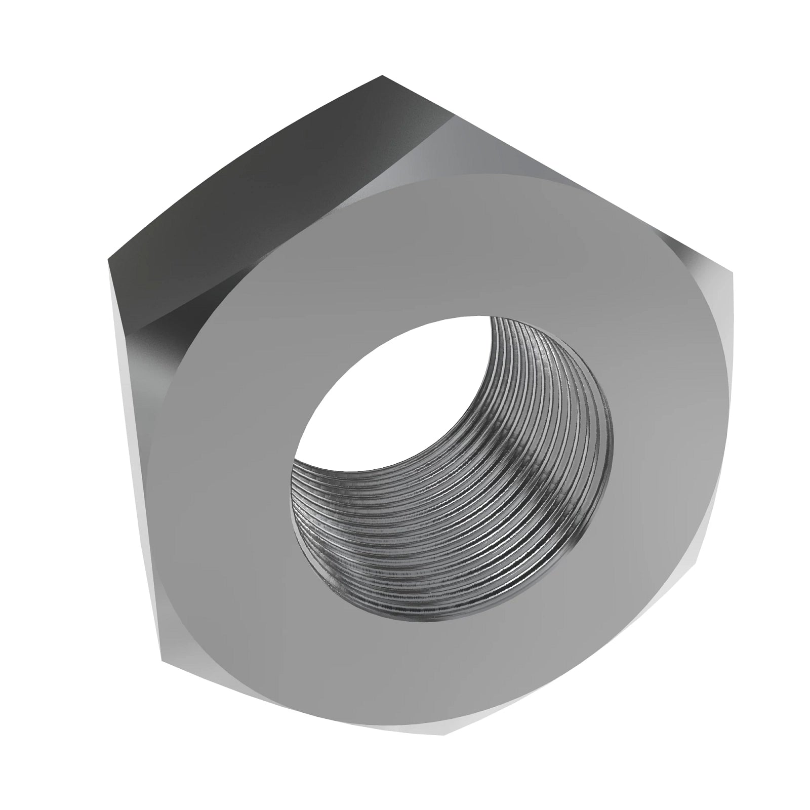 K40003: K40003: Hexagonal Lock Nut, 3/8"